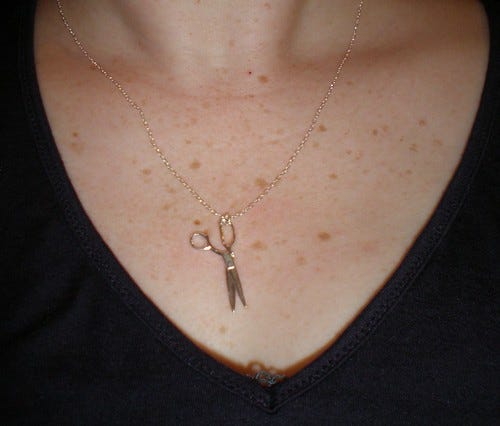 Scissor Necklace Scissor Necklace