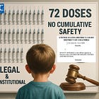 BREAKING: CDC Sued for Pushing Illegal 72-Dose Childhood Vaccine Schedule