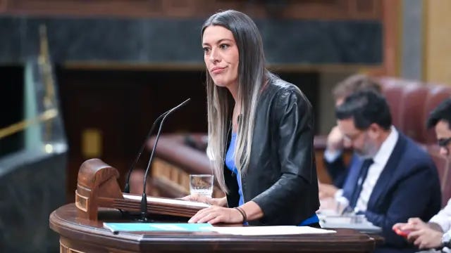 La portavoz de Junts en el Congreso, Miriam Nogueras. La portavoz de Junts en el Congreso, Miriam Nogueras.