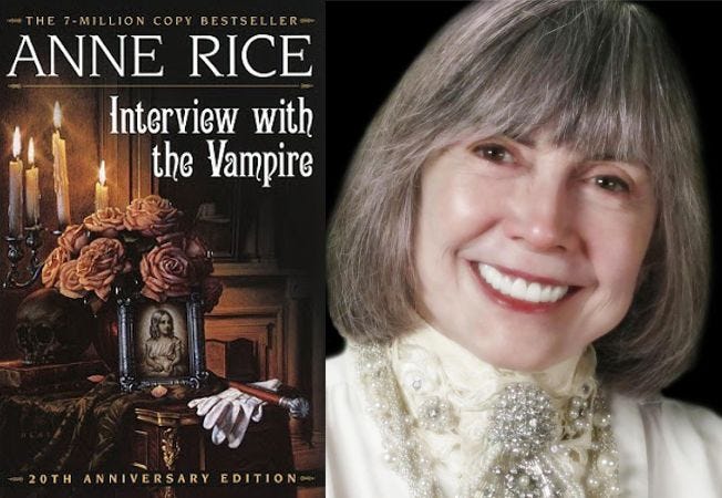 Interview with a Genius Authoress: Anne Rice, Queen of the Vampires