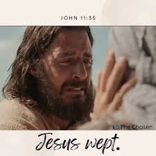 Jesus wept." - John 11:35 is the shortest verse in the bible. One might read past it and not understand its significance. You see, Jesus still weeps. I see it in dreams Jesus wept." - John 11:35 is the shortest verse in the bible. One might read past it and not understand its significance. You see, Jesus still weeps. I see it in dreams