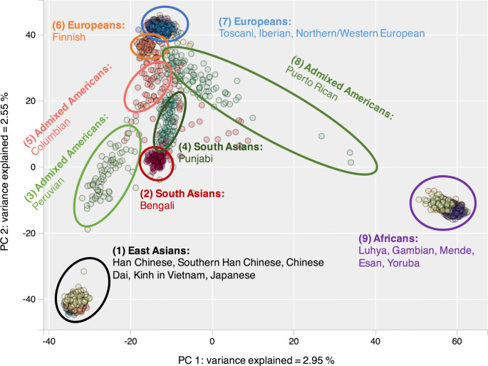 Probabilistic ancestry maps: a method to assess and visualize population  substructures in genetics | BMC Bioinformatics | Full Text