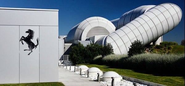 Ferrari green factory