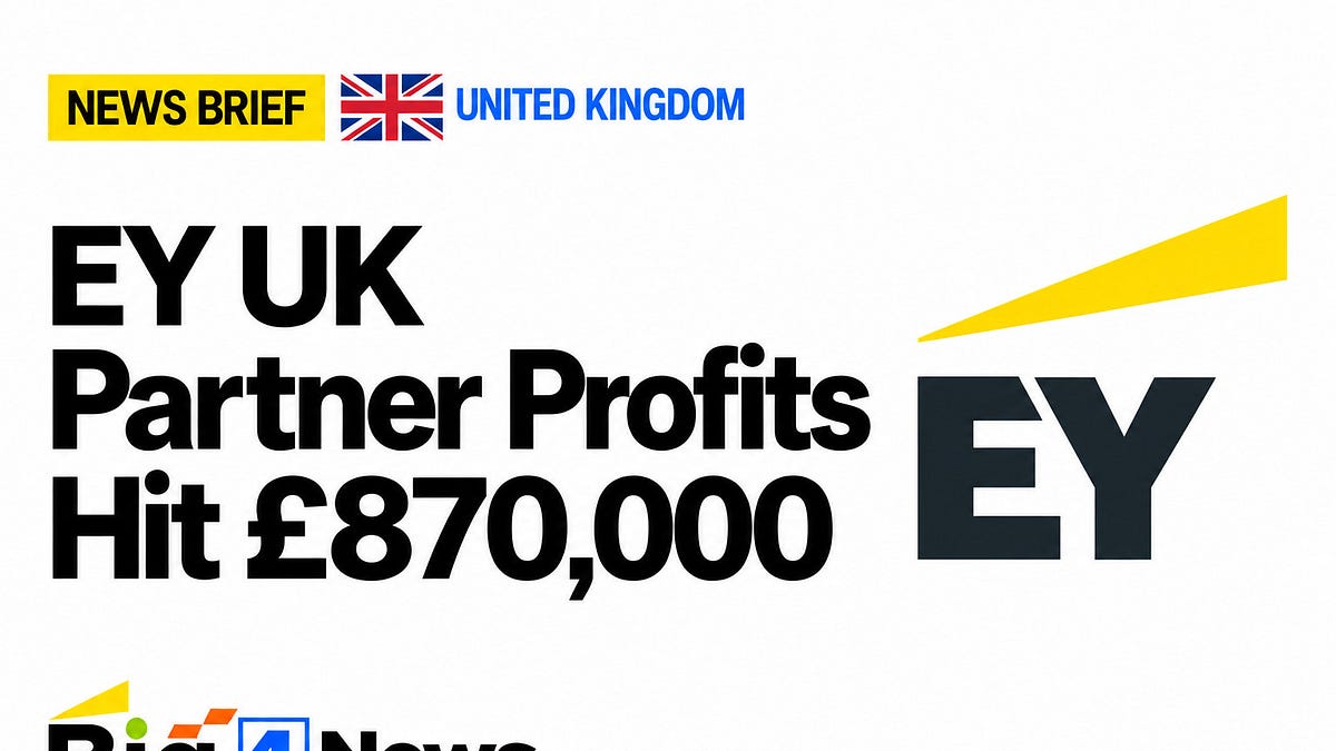 EY UK partners take home £870,000 as consulting shrinks again
