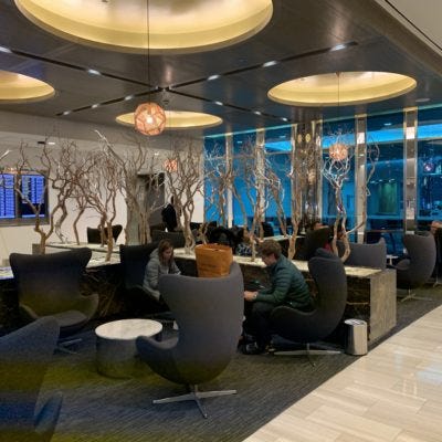 United Club Lounge LHR T2B