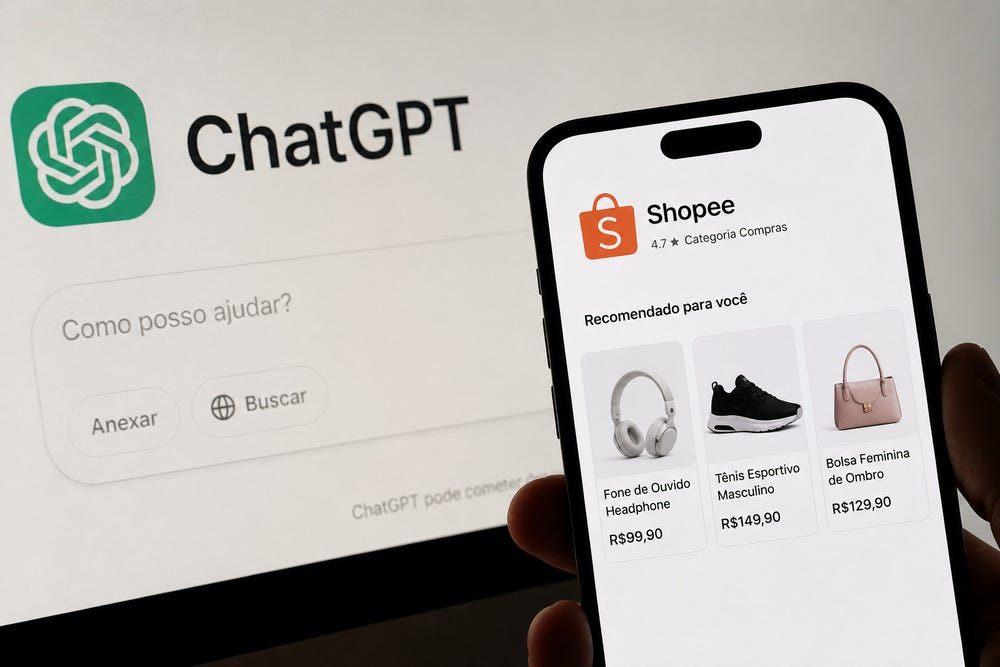 Shopee chega ao ChatGPT - E-Commerce Brasil
