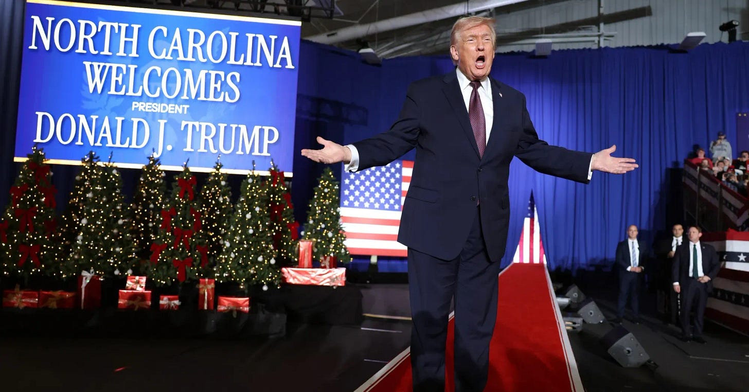 Trump Touts Economic Record, Avoids Epstein Files in Rally - Bloomberg