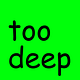 Too Deep by Victor Bey-Smith