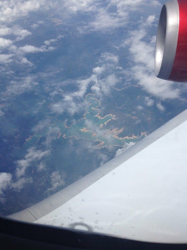 Shrinking Reservoirs from Above Shrinking Reservoirs from Above