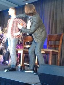 A five down the shirt...