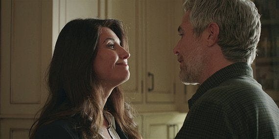 Walker Denise trying to smile and give Dan a kiss. 2.09. Walker Denise trying to smile and give Dan a kiss. 2.09.