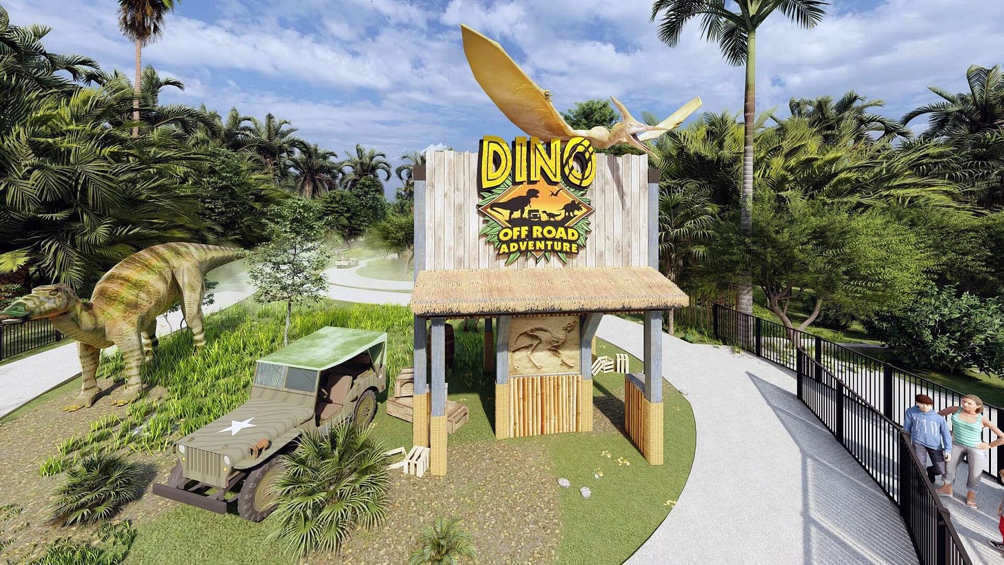 Six Flags Dino Off Road Adventure