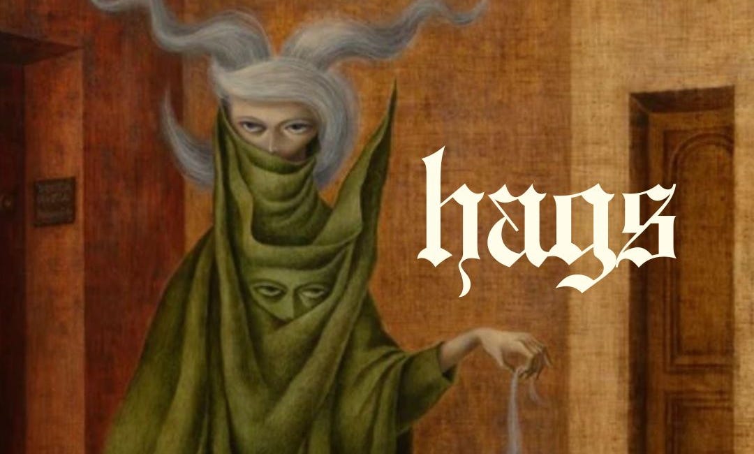 Hag-ography: Mapping the Hag Across Europe