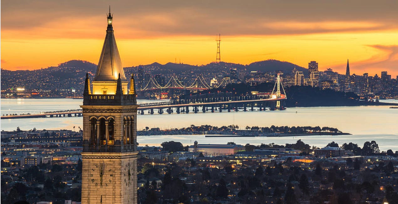 McKenna travels to teach at Stanford, Berkeley, and Ohio State