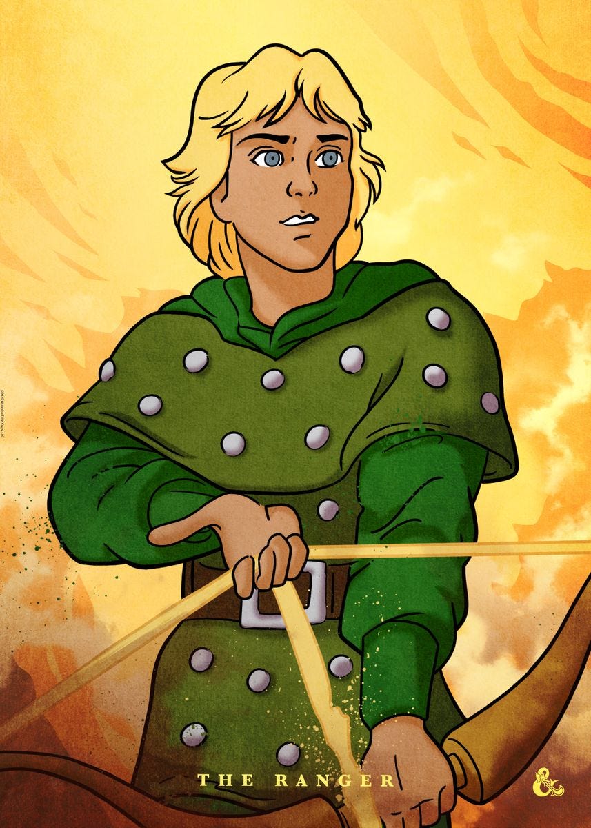 Hank the Ranger' Poster by Dungeons and Dragons | Displate
