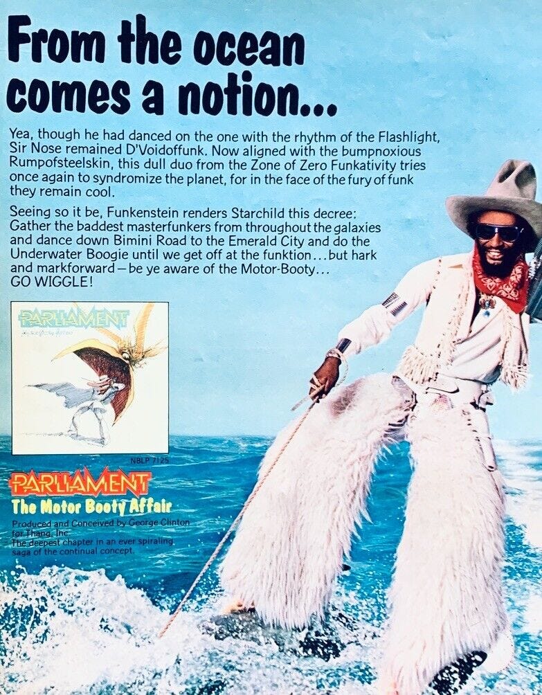 Album of the Year, 1978: Parliament, Motor Booty Affair