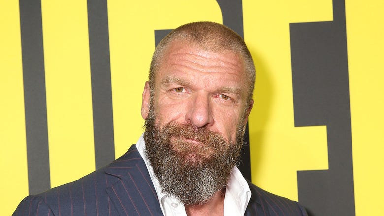 Paul "Triple H" Levesque smiling