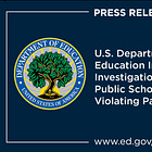 Federal Department of Education Announces Investigation into Burlington Public Schools Based on MFI Complaints