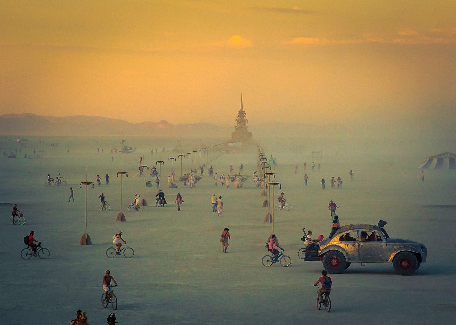 The Muddy Schadenfreude of Burning Man - by Dina Litovsky