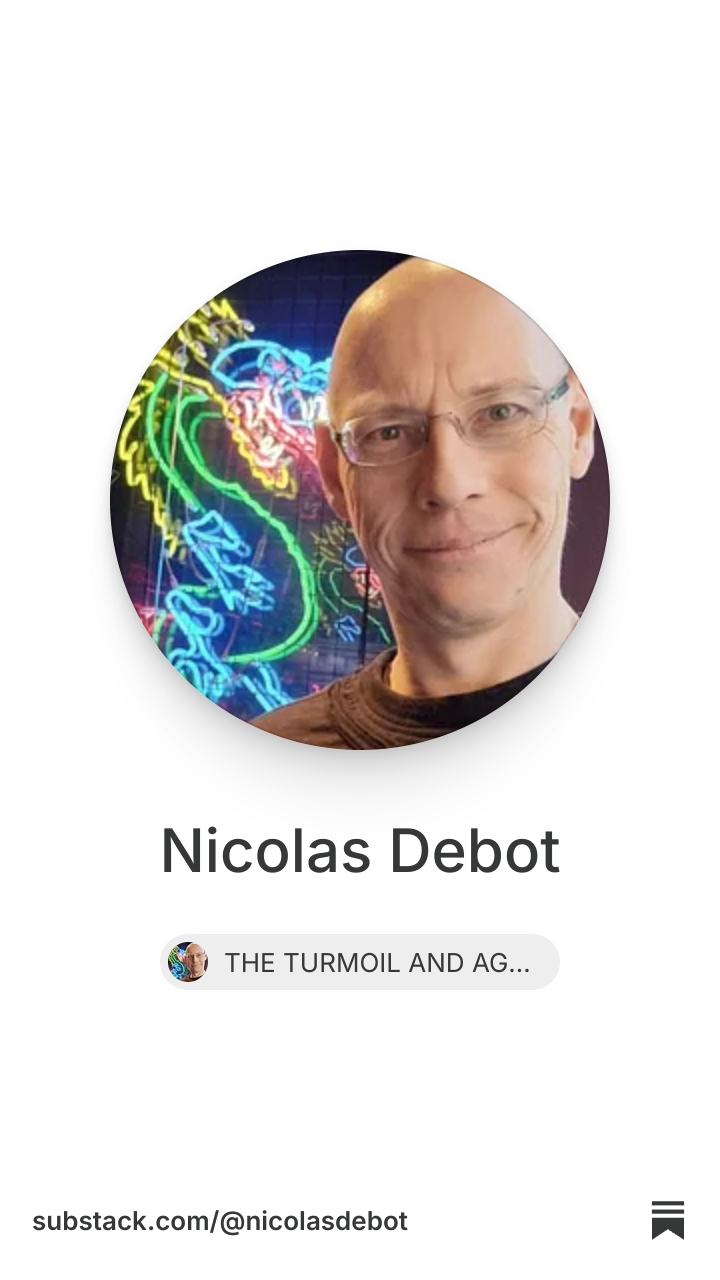 Nicolas Debot | Substack