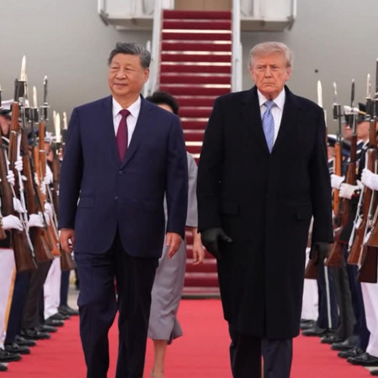 Trump rolls out the red carpet for China's Xi - ABC News