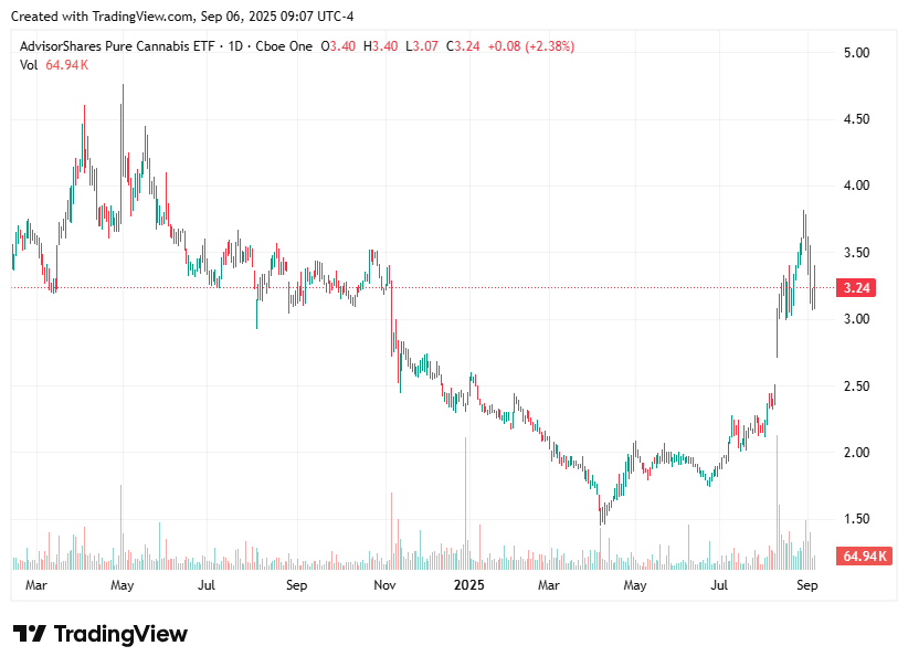 TradingView chart