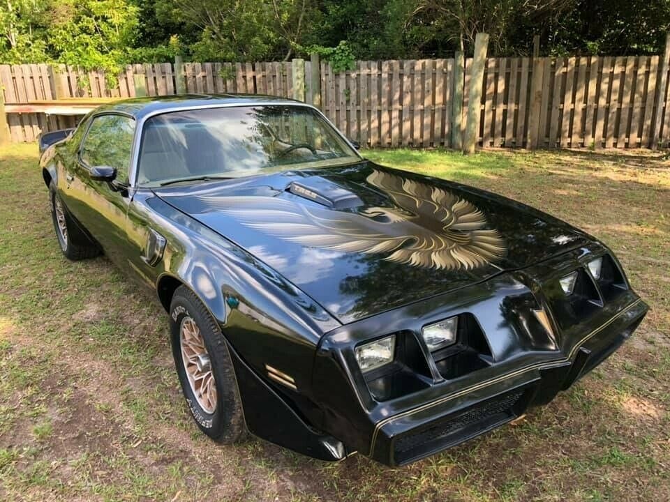 Black 1979 Pontiac Firebird Trans Am 6.6L V-8 T-Tops Automatic ...