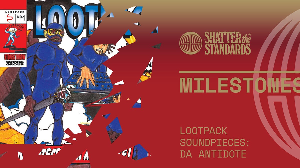激レア Lootpack Soundpieces : Da Antidote! Lootpack - Soundpieces: Da Antidote! (3xLP - Primary Colors Vinyl
