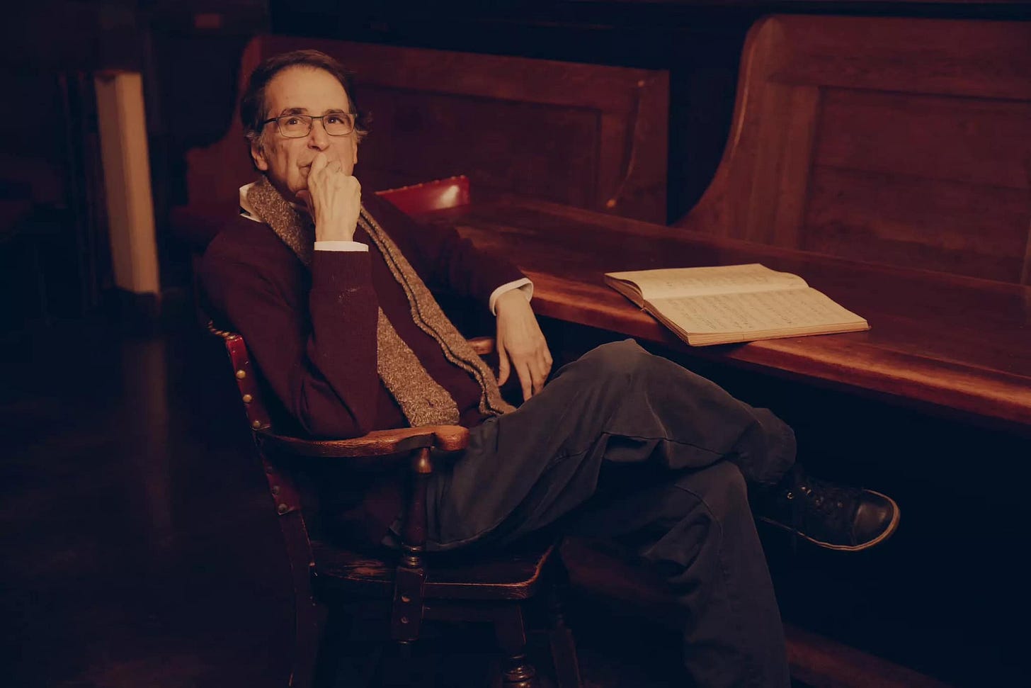 May be an image of studying