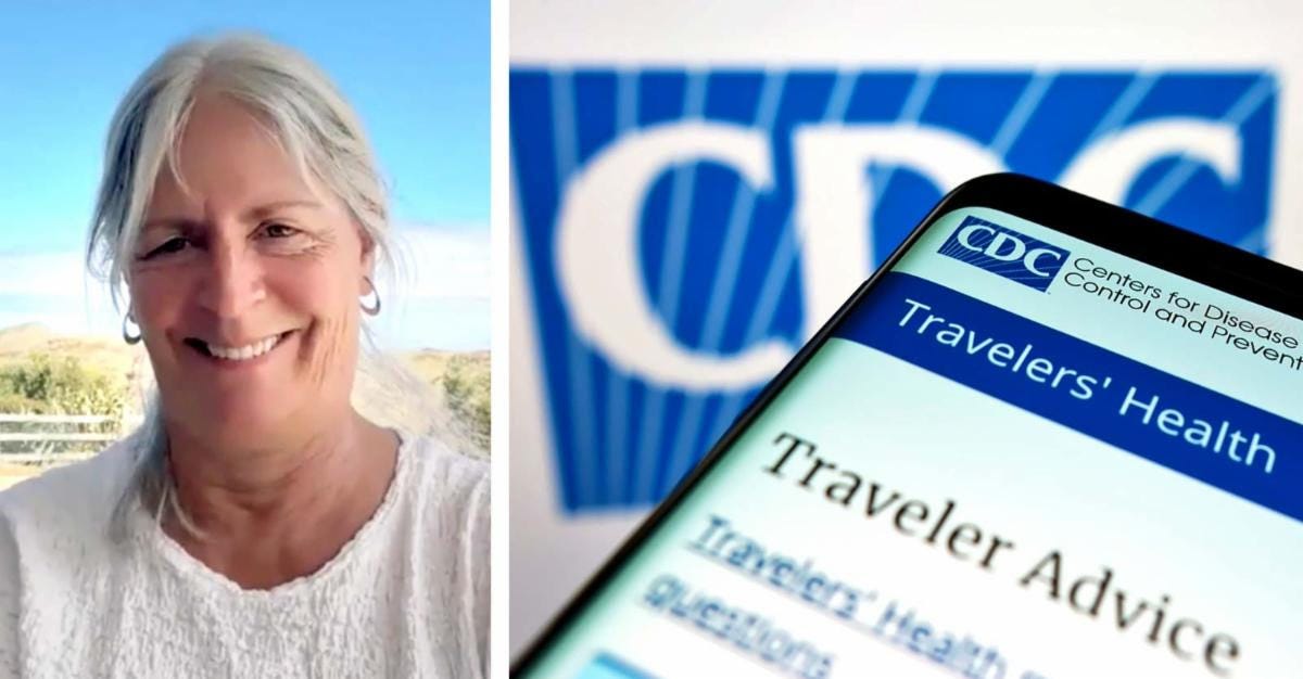 suzanne humphries and cdc travelers' health webpage 