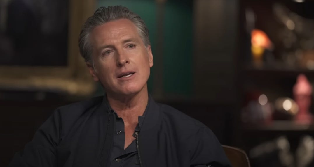 California Governor Gavin Newsom Dodges Question About Sex Changes For 8 Year Old's