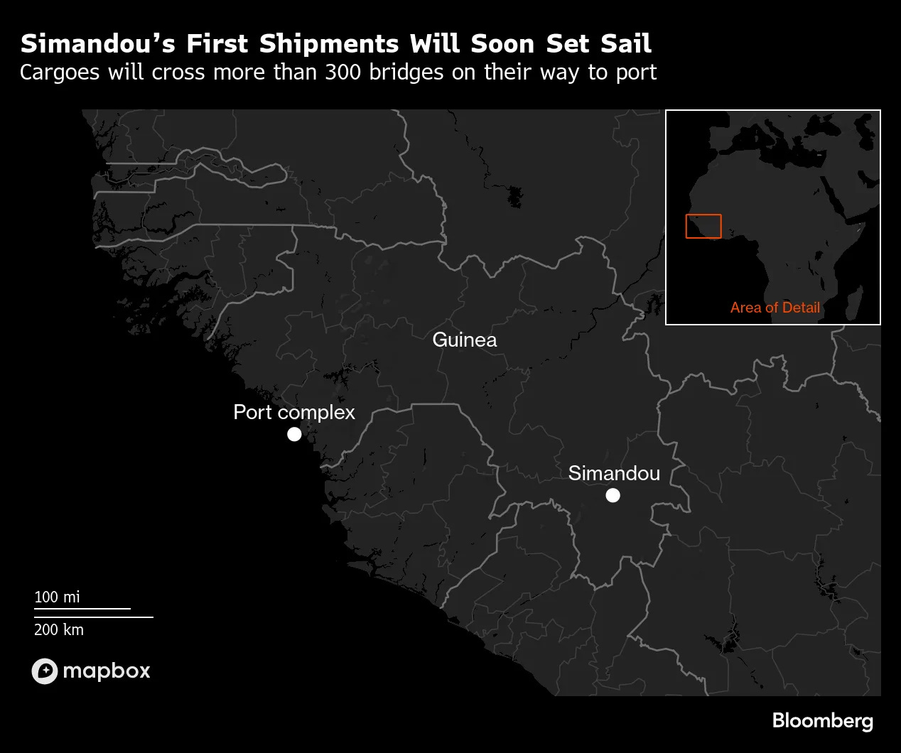 China's Massive Simandou Iron Mine in Africa Threatens to Upend Iron Ore Market - Bloomberg China's Massive Simandou Iron Mine in Africa Threatens to Upend Iron Ore Market - Bloomberg
