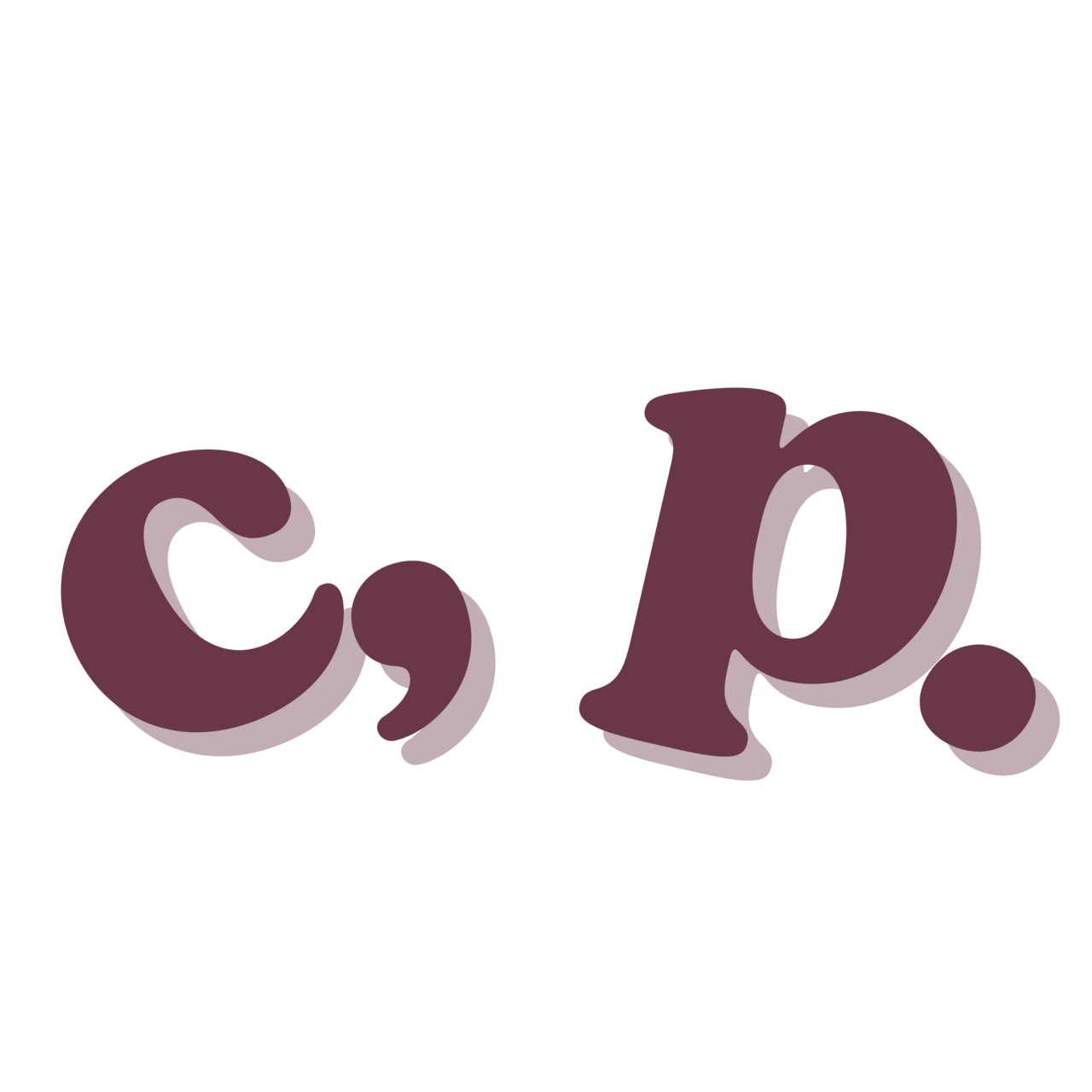 comma, period.