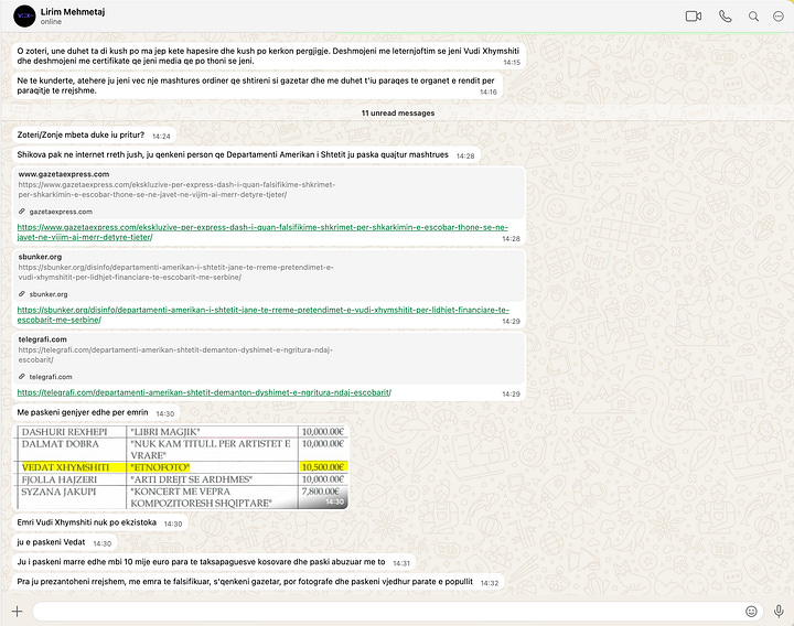 Këto pamje dokumentojnë përpjekjen formale dhe profesionale të redaksisë për të kërkuar llogaridhënie mbi shkrimet e 6 janarit. Pyetjet janë të drejtpërdrejta, të fokusuara në fakte dhe i referohen vetëm përmbajtjes së publikuar. Ato tregojnë momentin kur i kërkohet autorit të mbrojë ose të korrigjojë pretendimet e veta, sipas standardeve bazë të gazetarisë.