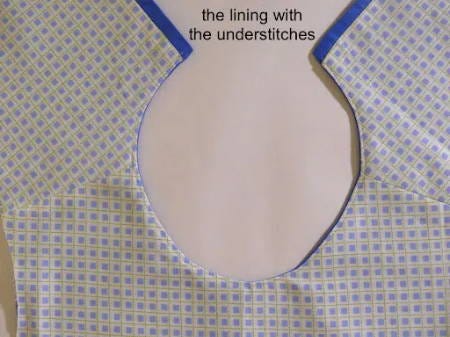 Lining with Understitching Lining with Understitching