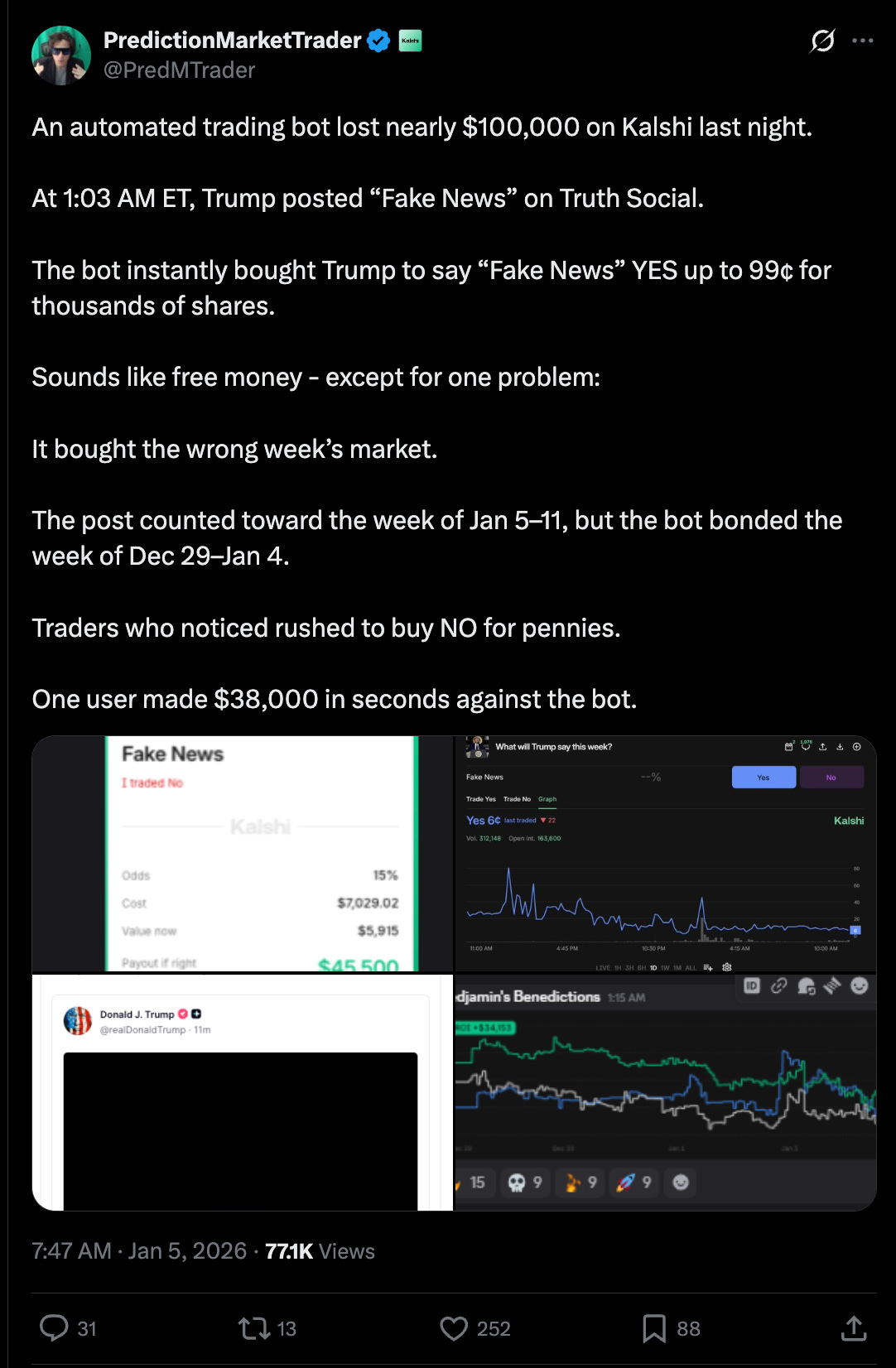 Can AI Reason About Politics? I Built a Trading Agent to Find Out