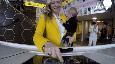 Image result for whitney bumble ceo public gif