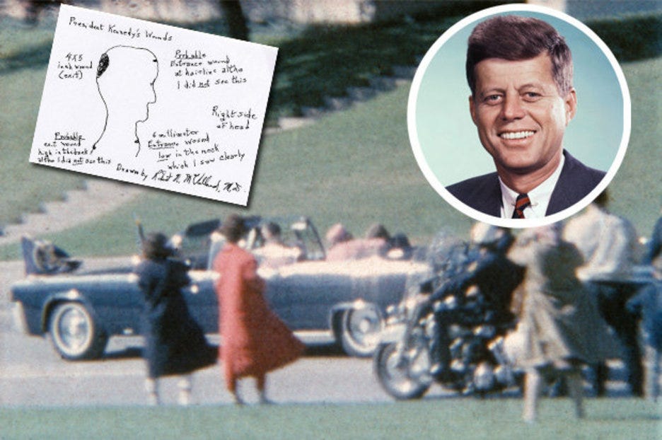 JFK assassination conspiracy theory 'PROOF' as sketch shows SECOND ...