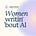 Women writin' 'bout AI's avatar