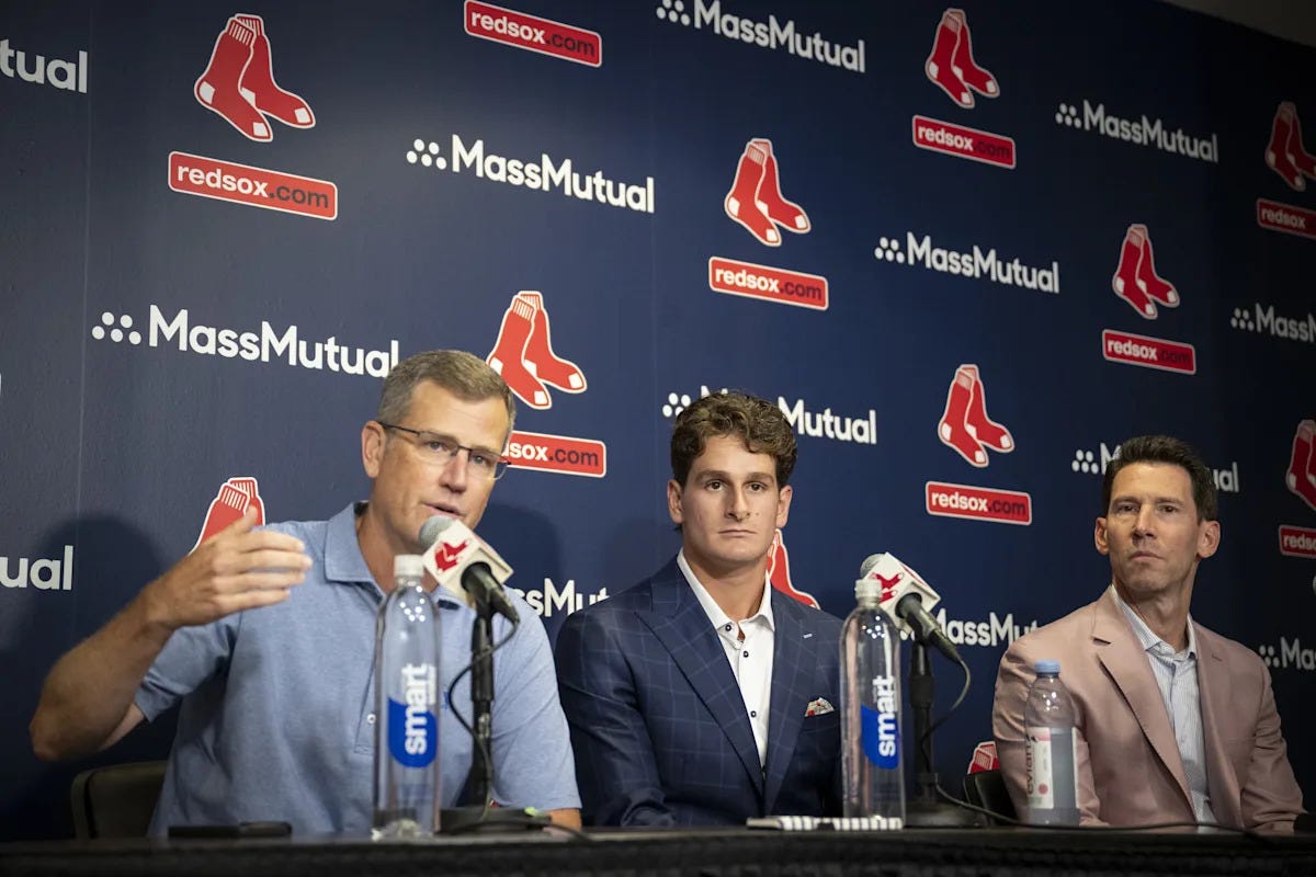 In extending Roman Anthony, the Red Sox front office shows it has an ethos  - Yahoo Sports