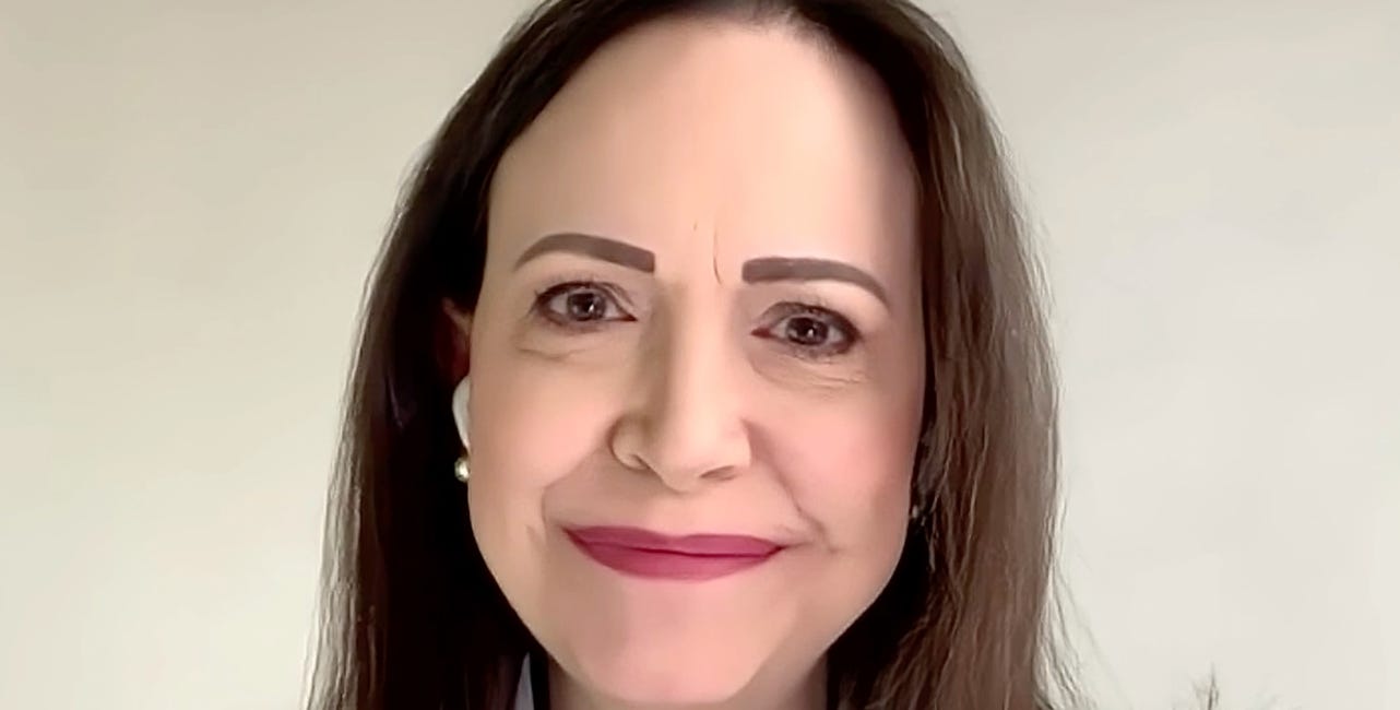 Ep 124: The Fearless Adversary of Venezuela's Dictators - A Special Interview with Maria Corina Machado