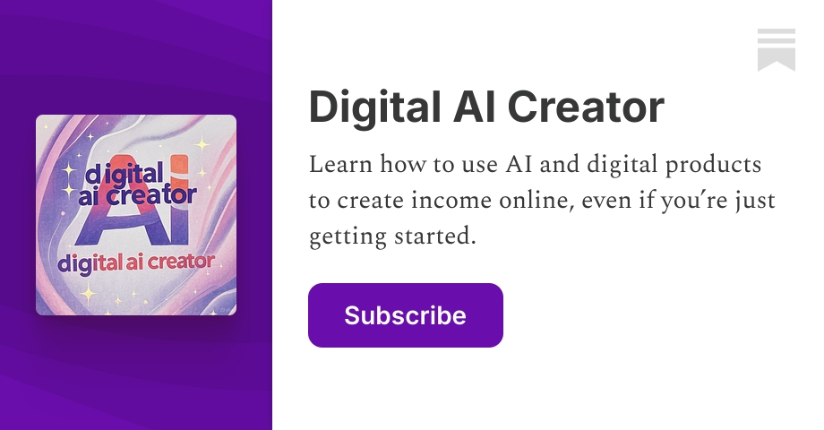Digital AI Creator | Bansari Panchal | Substack
