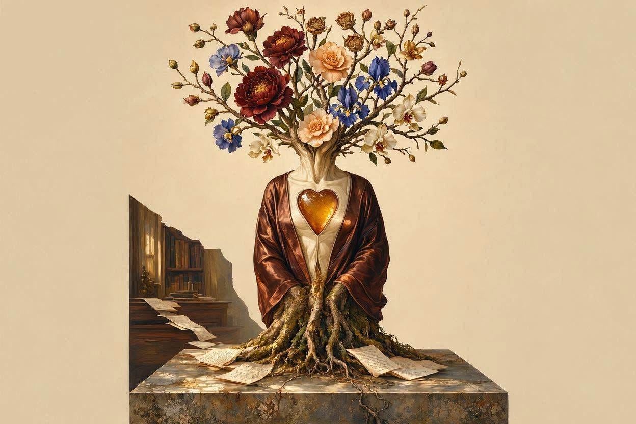 An imaginative, philosophical conception of Ego integrity in full bloom. 