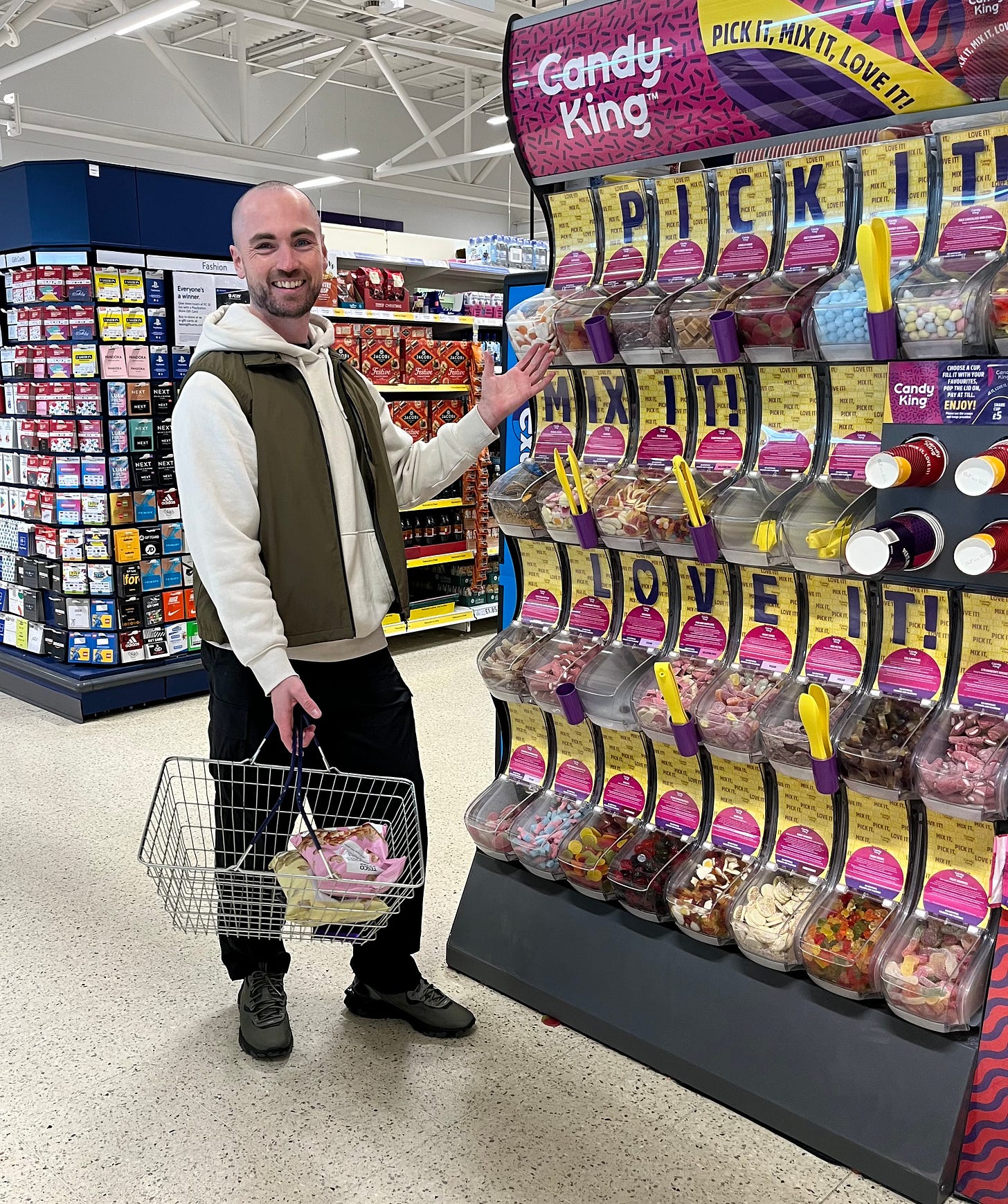 All I need now is either all of the sweets, or someone to hold me back :p