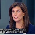 The WEF queen: anti-human Nikki Haley demands robust American censorship and surveillance regime