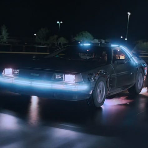 Marty, Doc, Time Machine, Clock Tower, Time Machine Remote Control