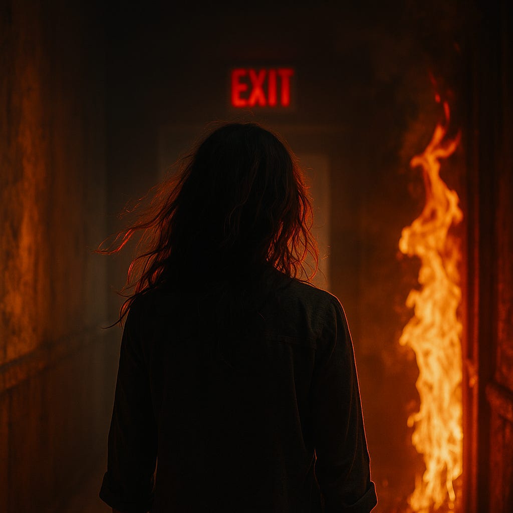 Picture of THE SACRED EMERGENCY EXIT - Veil & Mirror