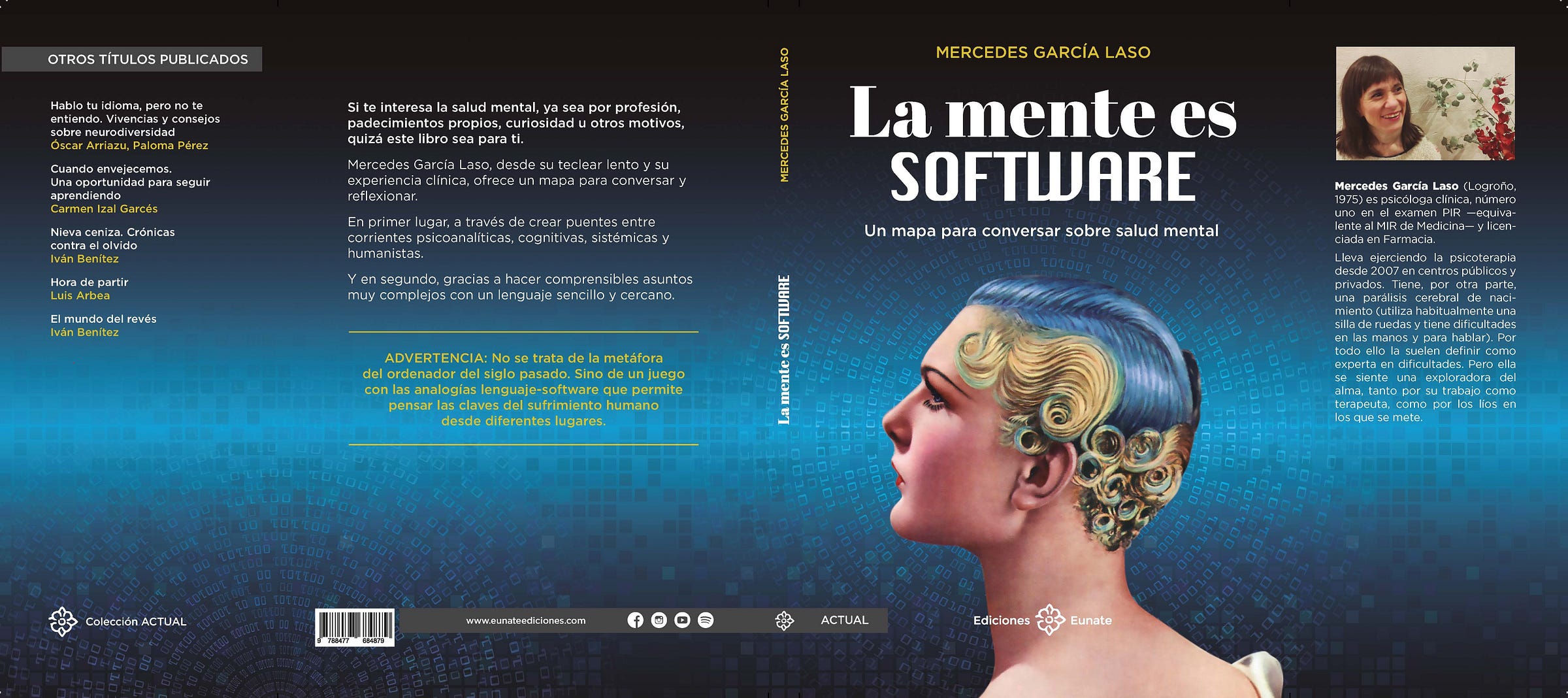 Cubierta del libro La Mente es Software de Mercedes García Laso 