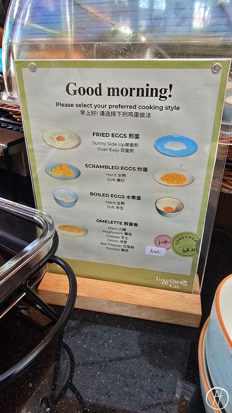 Hilton Garden Inn Rayong: Breakfast