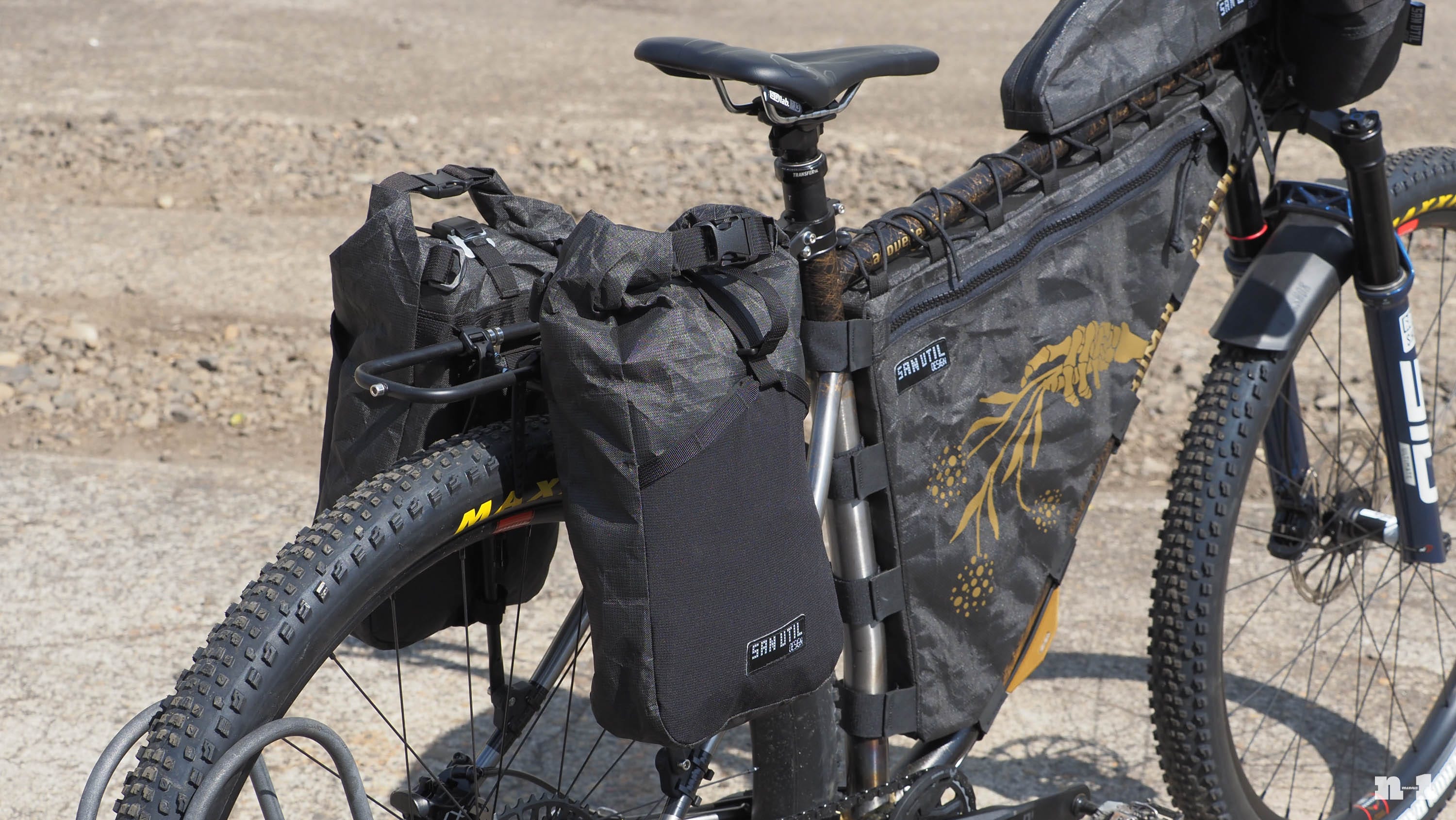 San Util bikepacking bags
